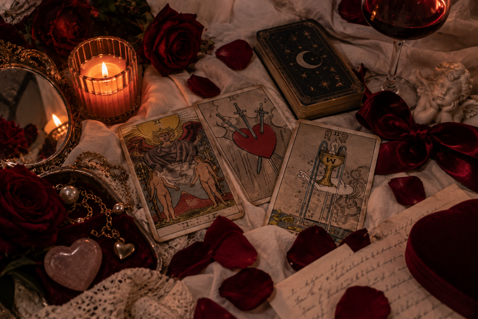 Qual carta do Tarot combina com sua vida amorosa?